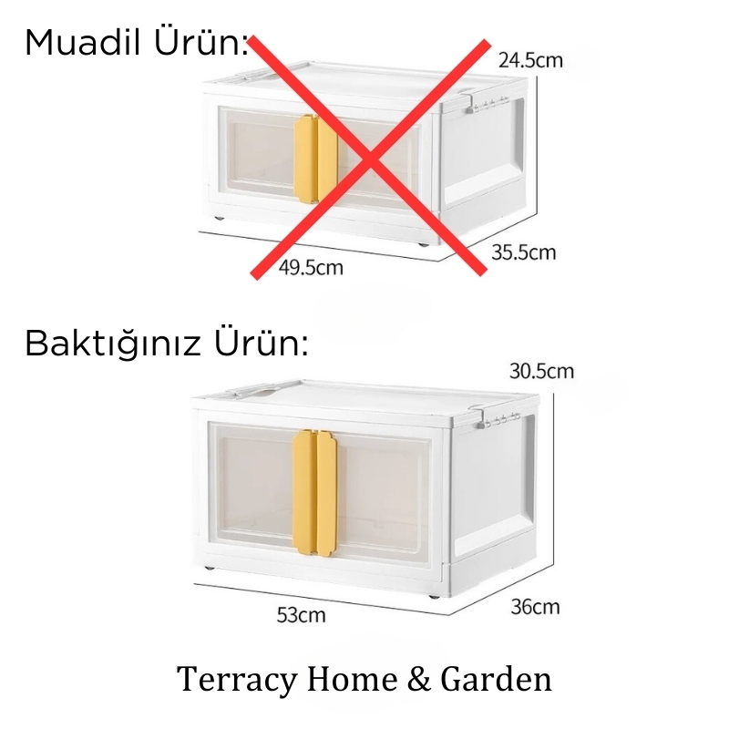 İstiflenebilir,%20Katlanabilir%204%20Raflı%20Dolap,%20Beyaz%20Kulplu